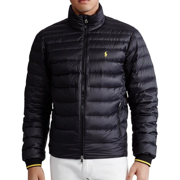 polo packable quilted down jacket